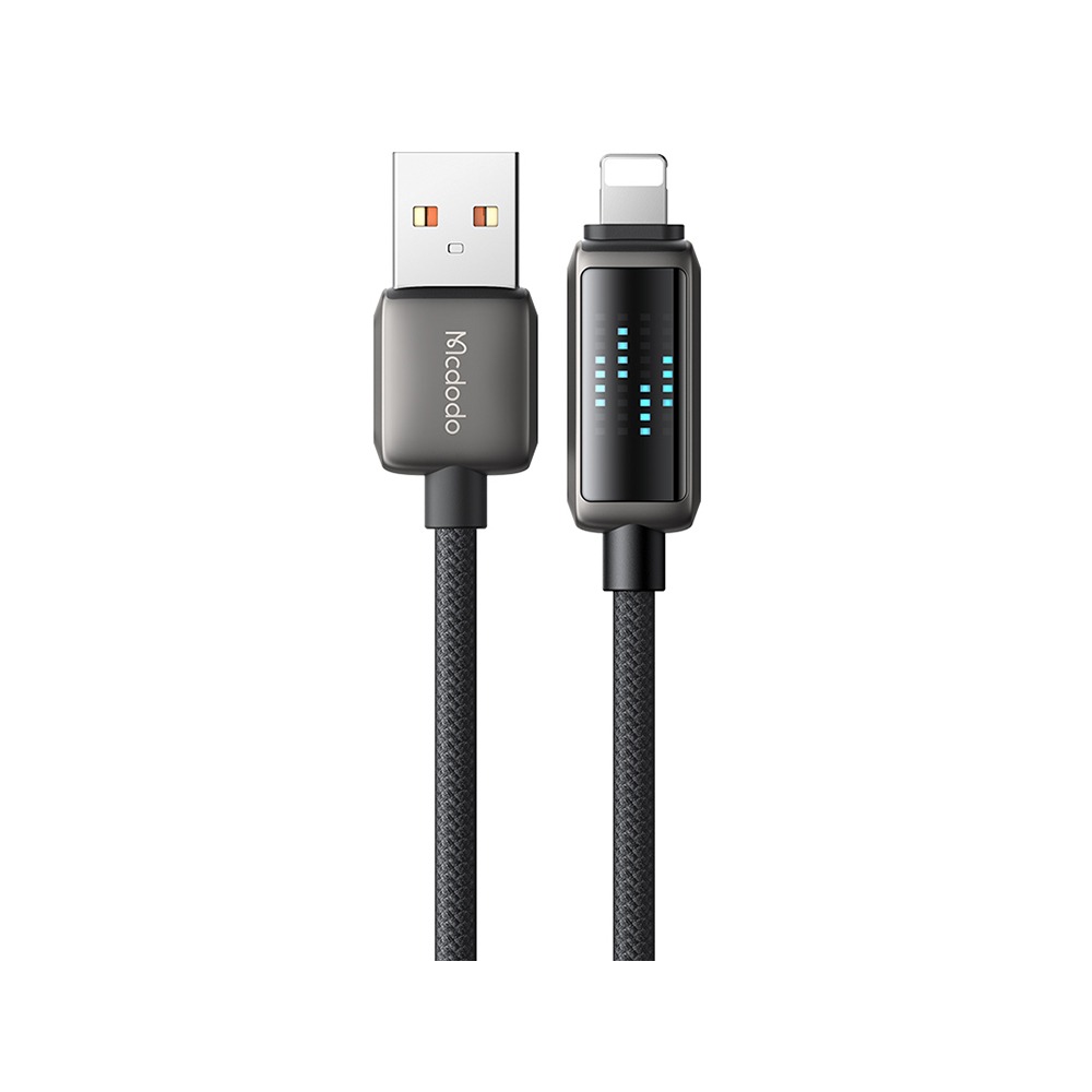 کابل شارژ USB به لایتنینگ کنفی ۴ حالته چراغدار مک‌دودو مدل