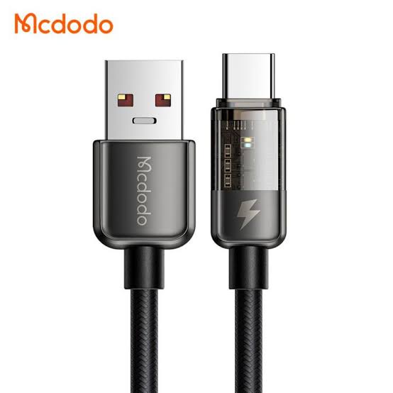 کابل شارژ USB به تایپ‌سی قطع‌کن‌دار خودکار کنفی ۱.۲ متری مک‌دودو مدل ca-۳۱۵۰