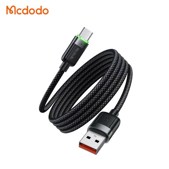 کابل شارژ USB به تایپ‌سی مگنتی جمع‌شونده کنفی ۱.۲ متری مک‌دودو مدل ca-۵۶۵۰